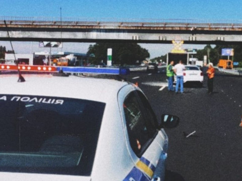 За минулі вихідні на Київщині сталося 108 автопригод
