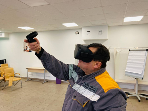 На Київщині ДТЕК навчає спеціалістів за допомогою віртуальної реальності