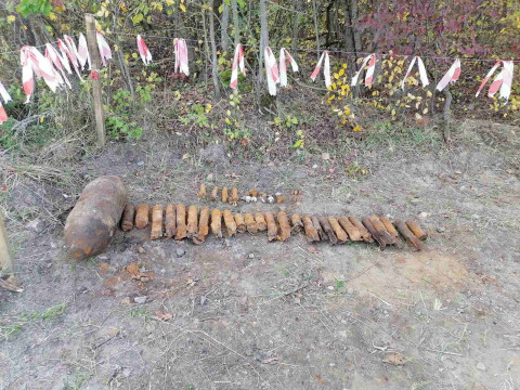 На Білоцерківщині ДСНСівці виявили цілий арсенал вибухових пристроїв
