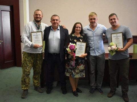 На Київщині нагородили видатних громадян області
