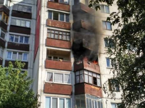У Києво-Святошинському районі сталась пожежа в кухні