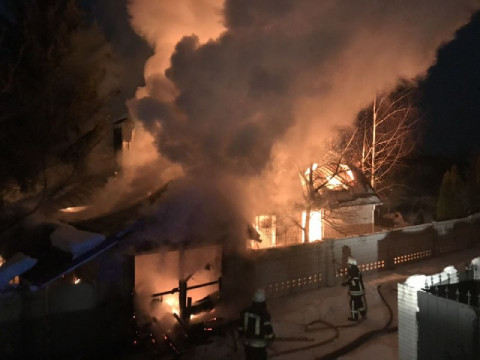 Під Переяславом до попелу згорів будинок 