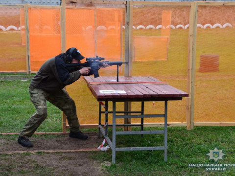 На Київщині визначили найкращих стрільців з карабіну серед поліцейських (ФОТО, ВІДЕО)