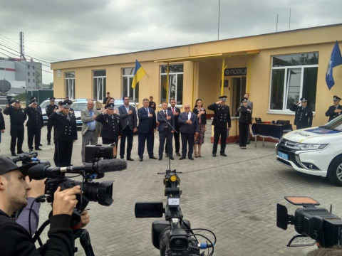 В Чайках під Києвом відкрили новий відділ поліції (ФОТО)