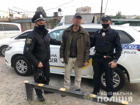 Правоохоронці оперативно затримали "мінера" білоцерківського ринку