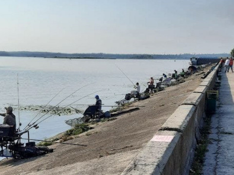 В Українці пройшли змагання зі спортивної рибної ловлі