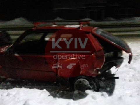 У Вишгородському районі винуватець ДТП втік з місця аварії (ФОТО)