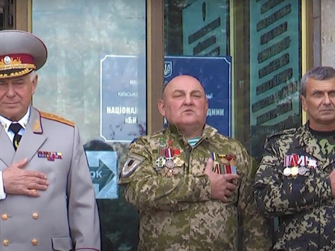 Мітинг-реквієм з нагоди 77-ї річниці визволення України від німецько-фашистських загарбників (ВІДЕО)