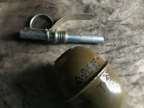 На Фастівщині чоловік зберігав бойову гранату вдома
