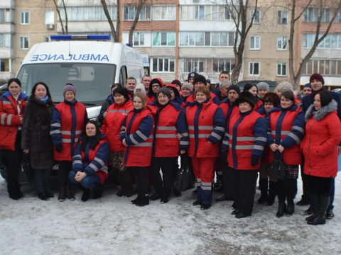 Місто Українка отримало нове авто швидкої допомоги 