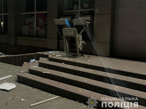 У мережі з’явилося відео моменту підриву банкоматів на Фастівщині (ВІДЕО)