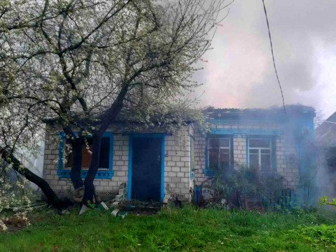 На Бородянщині внаслідок пожежі загинула людина 