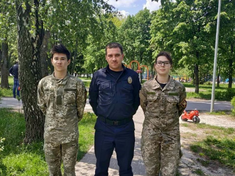 У Броварах поліцейські забезпечили правопорядок під час патріотичної гри "Джура" (ФОТО)