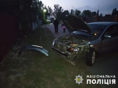 На Броварщині п’яний водій скоїв ДТП на викраденому авто