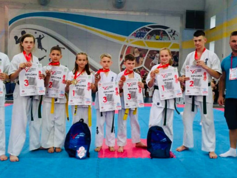 Броварчанки вибороли золото на міжнародному турнірі з кіокушин карате 