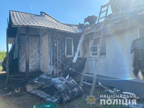 На Бориспільщині горів будинок борця з корупцією: поліція відкрила кримінальне провадження