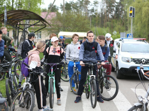 У Феодосіївській громаді відбувся велопробіг до Дня перемоги