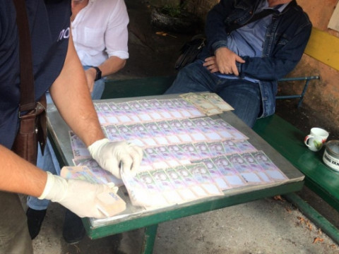 На Київщині держслужбовця спіймали на хабарі в 100 тисяч гривень