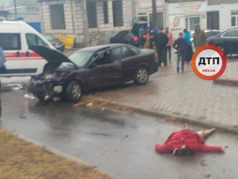 Страшна статистика: у Броварах водій не впорався з керуванням та на смерть збив жінку