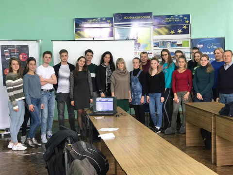 У Білій Церкві студенти аграрного університету долучилися до світового флешмобу ERASMUSDAYS