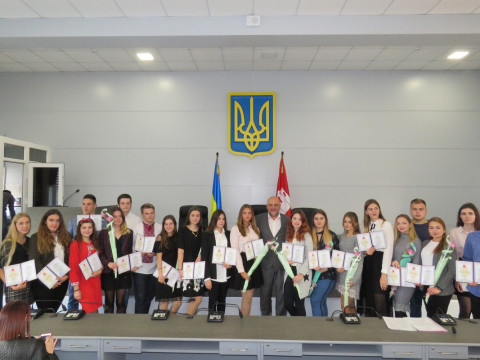 Обдаровані студенти Білої Церкви отримали стипендії міського голови (ФОТО)