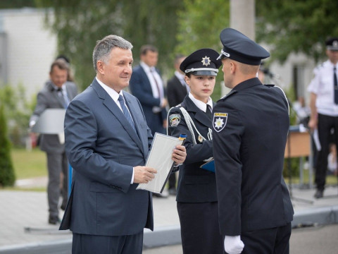 Міністр Аваков до Дня поліції взяв участь в урочистих заходах на Київщині (ФОТО)