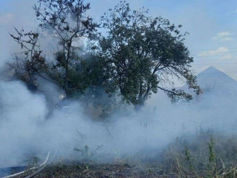 Жителька Кагарлицької ОТГ постраждала від спалювання сухої трави