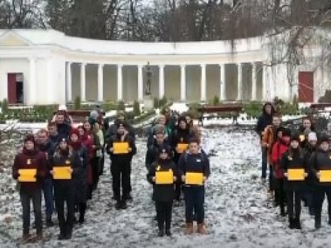 Студенти Білоцерківщини запустили Всеукраїнський флешмоб (ВІДЕО)