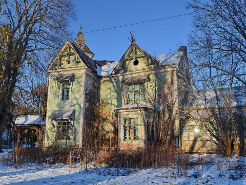 На Макарівщині загорівся маєток, де колись проживав відомий композитор (ФОТО)