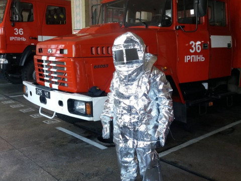 Пожежники Ірпеня вдосконалювали свої професійні навички