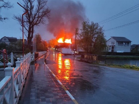 У Боярці згорів притулок для безхатченків
