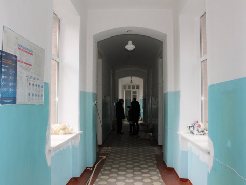 У Ставищенській ОТГ триває реконструкція лікарні (ФОТО)