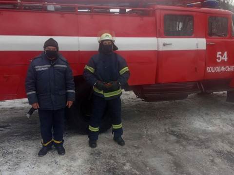 У Коцюбинському пожежники вдосконалювали свої професійні навички