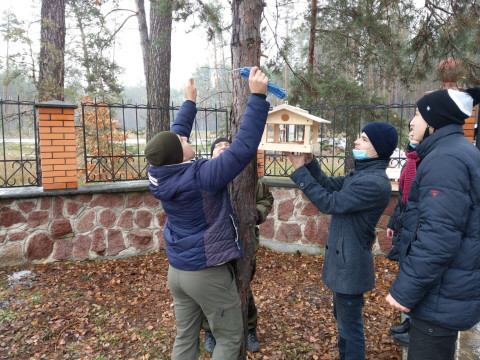 "Нагодуй птахів взимку" – до акції долучились і школярі Вишгородщини (ФОТО)