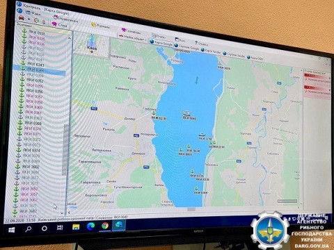 На Київщині запровадили систему дистанційного моніторингу риболовних суден (ФОТО)
