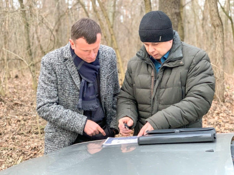 Керівник поліції Києво-Святошинського району Ткач зустрівся з жителями села Хотів