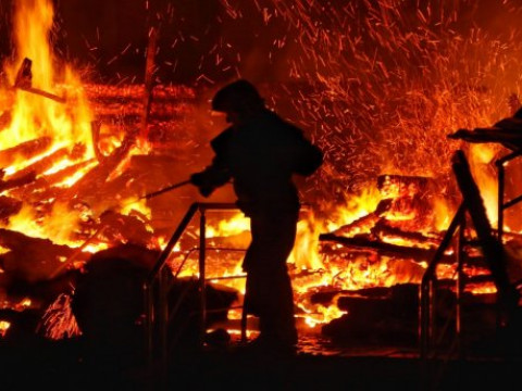 У Білій Церкві пожежники ліквідовували загорання житлового будинку