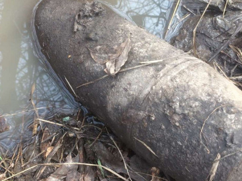 На Фастівщині знайшли снаряд часів Другої світової війни (ФОТО)
