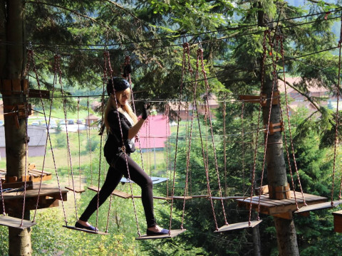 В ірпінському парку облаштують мотузковий парк (ФОТО)
