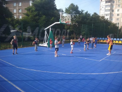 У Білій Церкві проводять безкоштовні тренування з баскетболу для дітей