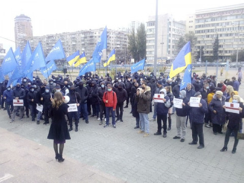 "Стоп брехні" під ЦВК: як пройшла акція від "Нашого краю"