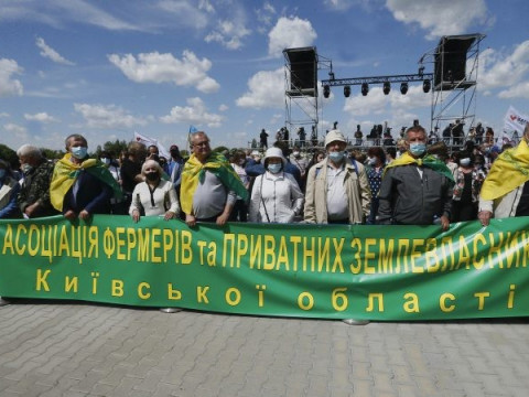 На Київщині розпочалася підготовка до "земельного референдуму" (ФОТО)