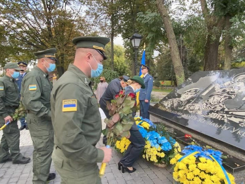 У Борисполі відзначили кращих прикордонників з нагоди Дня захисника України (ФОТО)