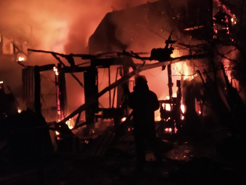 Залишився лише попіл: на Бориспільщині згорів приватний будинок (ФОТО)