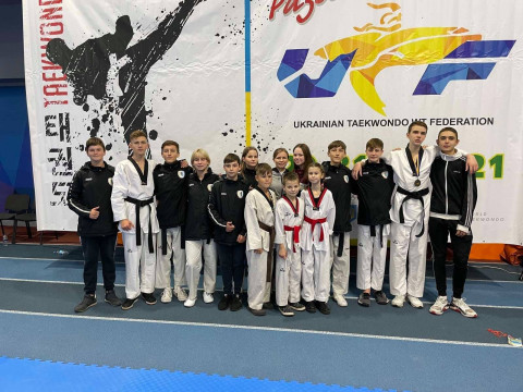 Спортсмени з Ірпеня вибороли 13 медалей на чемпіонаті України з тхеквондо