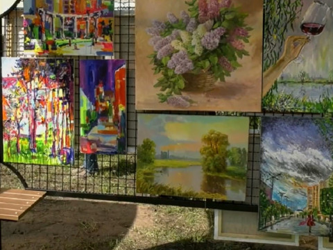 В Ірпені відкрили безкоштовну Мистецьку алею (ВІДЕО)