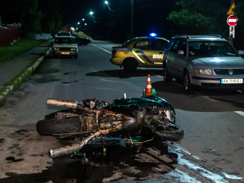 В Ірпені сталася смертельна ДТП за участі мотоцикліста (ФОТО)