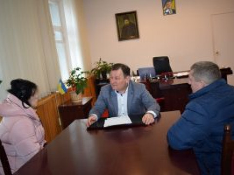 Голова Переяслав-Хмельницької РДА провів особистий прийом громадян   
