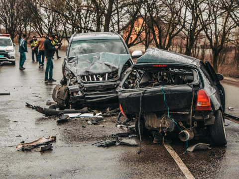 У Бориспільському районі зіткнулися два легковики: один із водіїв загинув (ВІДЕО)
