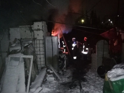 У Білій Церкві у пожежі загинула людина (ВІДЕО)